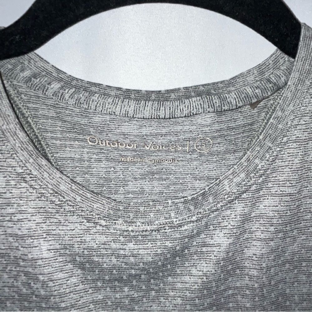 Outdoor Voices Grey Athletic Tank Top - Picture 5 of 7